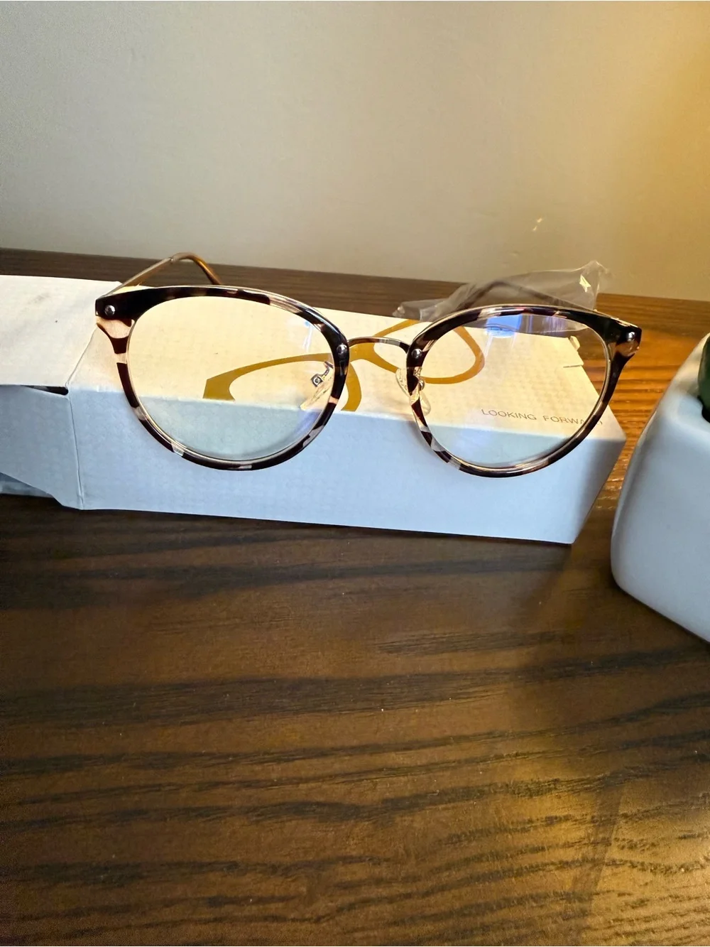 Classic Round Blue Light Blocking Glasses - Black & Tortoiseshell